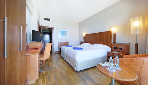 Habitación estándar doble, vistas al mar (Spa access included)