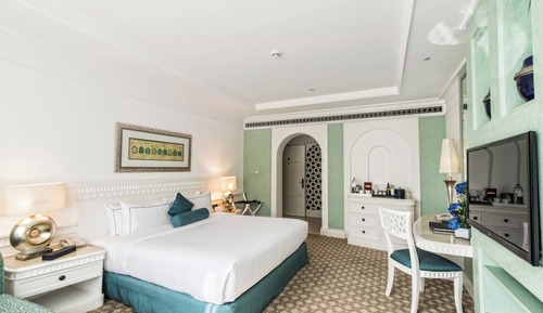 Habitación Club, 1 cama de matrimonio grande, frente al mar