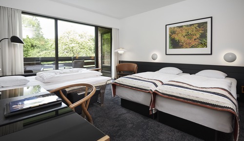 Habitación doble, balcón