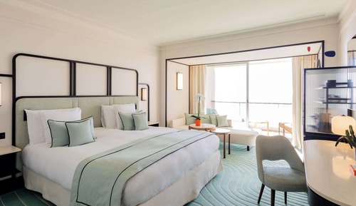 Habitación superior, terraza, vistas al mar (Prestige)