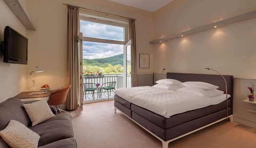 Habitación Deluxe, 1 cama de matrimonio, balcón, vistas al río