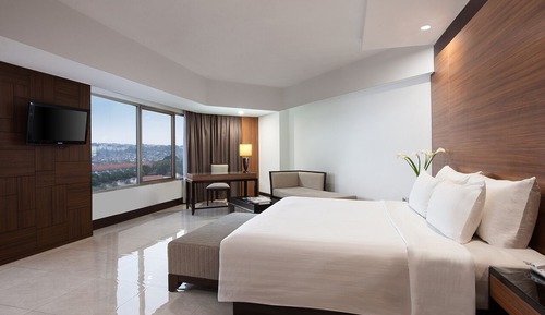Suite estudio ejecutiva, 1 cama de matrimonio grande