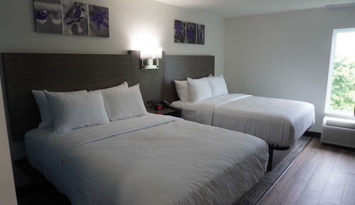 Habitación estándar, 2 camas de matrimonio, no fumadores