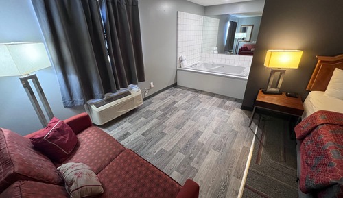Habitación Deluxe, 1 cama de matrimonio grande, bañera de hidromasaje