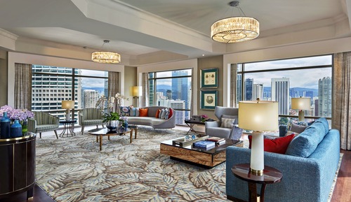 Suite presidencial, varias camas