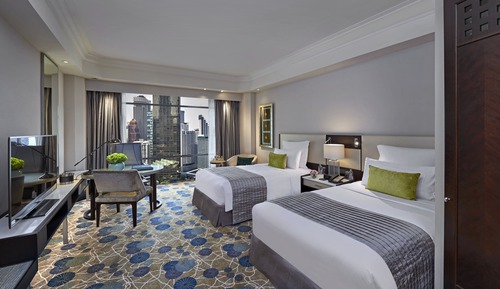 Habitación Club, 2 camas individuales (Twin Towers View)