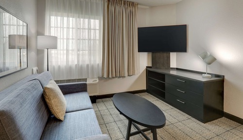 Habitación, 1 cama de matrimonio grande con sofá cama, accesible para personas con discapacidad
