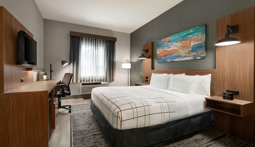 Habitación, 1 cama de matrimonio grande, accesible para personas con discapacidad, no fumadores