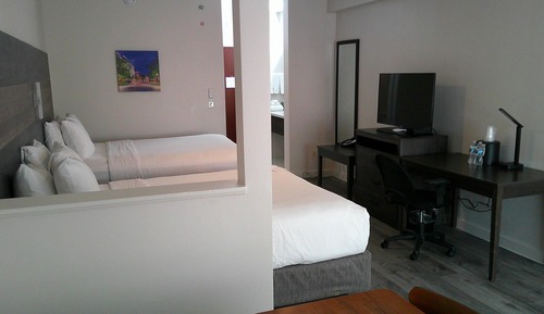 Suite, 1 habitación, no fumadores, en esquina (Living Room)