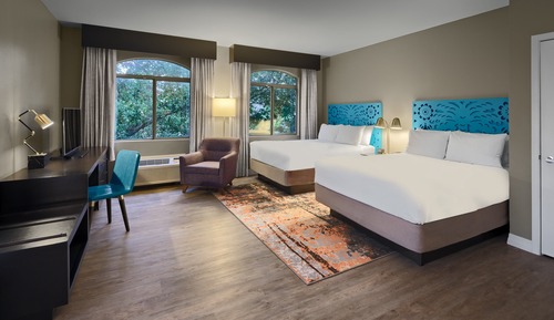 Habitación estándar, 2 camas de matrimonio