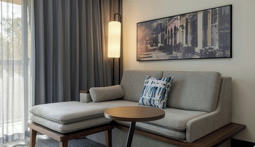 Habitación, varias camas