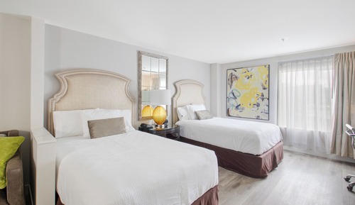 Suite estudio, varias camas
