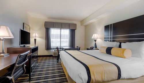 Habitación estándar, 1 cama de matrimonio grande, no fumadores, frigorífico y microondas