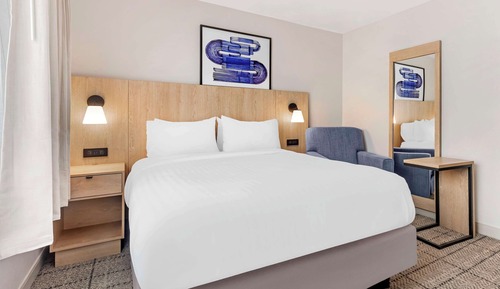 Suite estudio, 1 cama de matrimonio