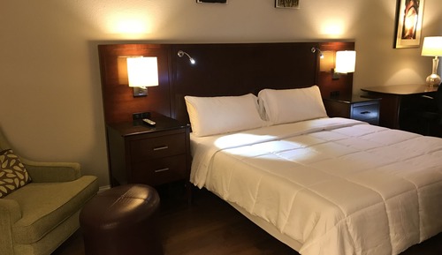 Habitación de lujo, 1 cama de matrimonio grande, no fumadores, frigorífico y microondas