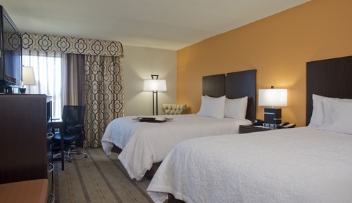 Habitación, 2 camas de matrimonio, accesible para personas con discapacidad, no fumadores