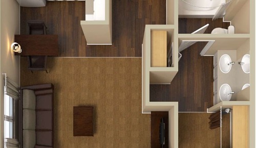 Suite, 1 cama de matrimonio grande con sofá cama, no fumadores