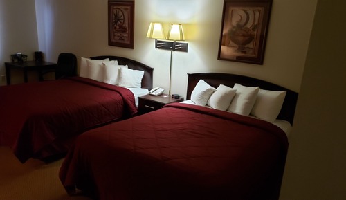 Habitación, 2 camas de matrimonio, no fumadores