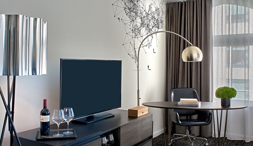 Habitación ejecutiva, 1 cama de matrimonio grande, vistas a la ciudad