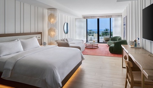 Fabulous Suite, Suite Premier, 1 cama de matrimonio grande, balcón, frente al mar