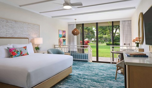 Habitación Signature, planta baja (Courtyard, King Bed, Newly Renovated)