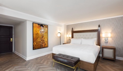 Habitación, 1 cama de matrimonio grande, balcón (Luxe)