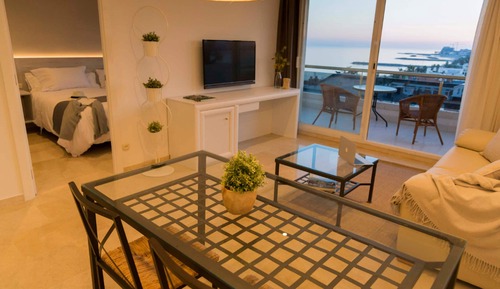Apartamento Premium, 1 habitación, vistas parciales al mar