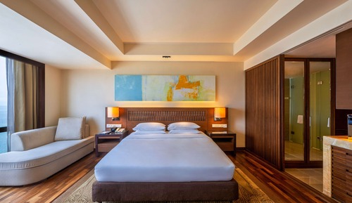 Habitación Club, 1 cama de matrimonio grande, vistas al mar