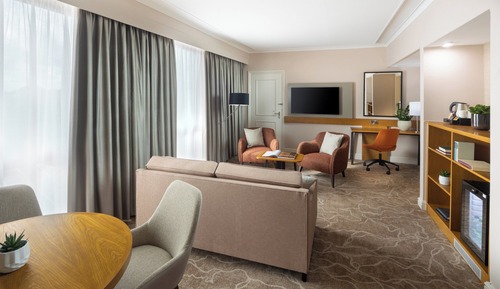 Suite, 1 cama de matrimonio grande, Acceso al salón del club (Super King)