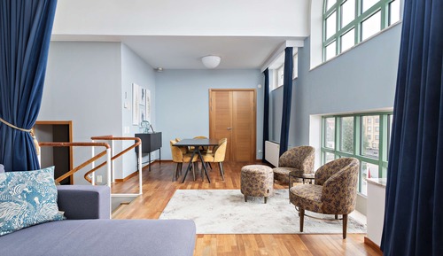 Suite, varias camas, no fumadores (Living Room)