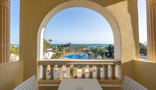 Habitación superior, vistas al mar