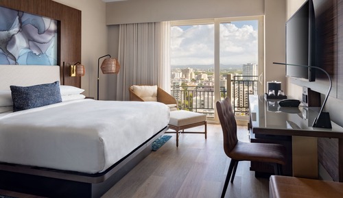 Habitación, 1 cama de matrimonio grande, no fumadores, vistas a la ciudad