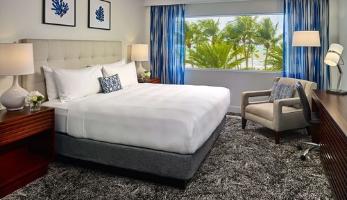 Habitación Deluxe, 1 cama de matrimonio grande, vistas al mar (Deluxe Ocean King)