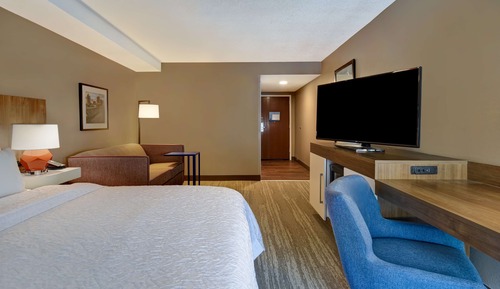 Habitación, 1 cama de matrimonio grande con sofá cama