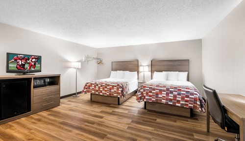 Habitación Deluxe, no fumadores (2 Queen Beds and 1 Double Bed)