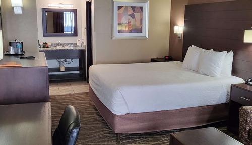 Habitación estándar, 1 cama de matrimonio grande, no fumadores, microondas