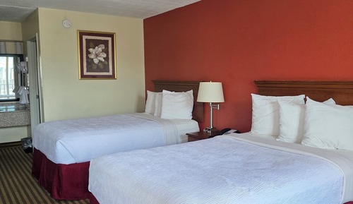 Habitación estándar doble, 2 camas dobles, accesible en silla de ruedas, no fumadores