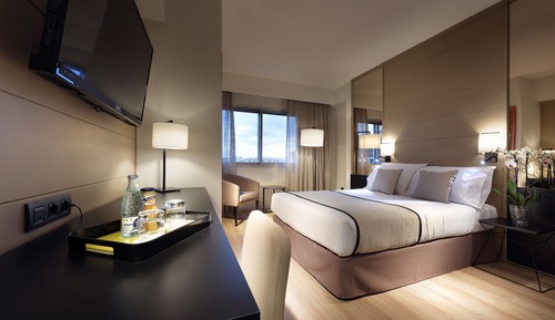 Habitación doble de uso individual, vistas a la ciudad