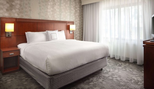 Habitación Deluxe, 1 cama de matrimonio grande con sofá cama