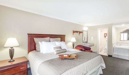 Suite estudio, 1 cama de matrimonio grande, no fumadores (Efficiency Room)
