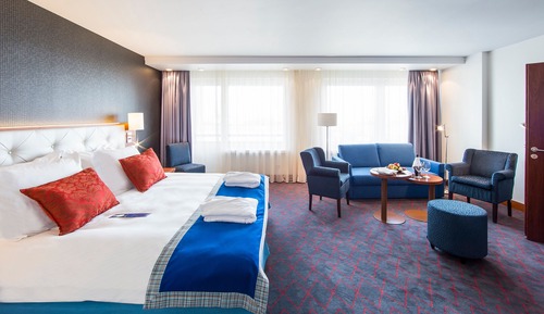 Suite presidencial, terraza, vistas al río