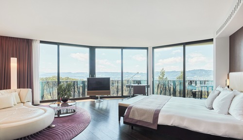Suite junior, balcón, vistas al lago