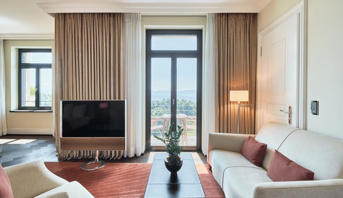 Suite junior, 1 cama de matrimonio grande, balcón