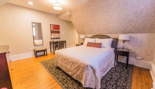 Habitación estándar, 1 cama de matrimonio, balcón, en la zona del patio