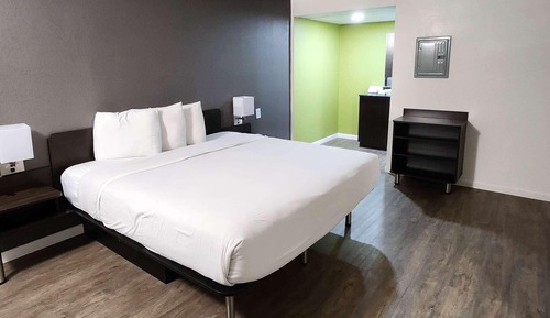 Habitación estándar, 1 cama de matrimonio grande, no fumadores, frigorífico y microondas