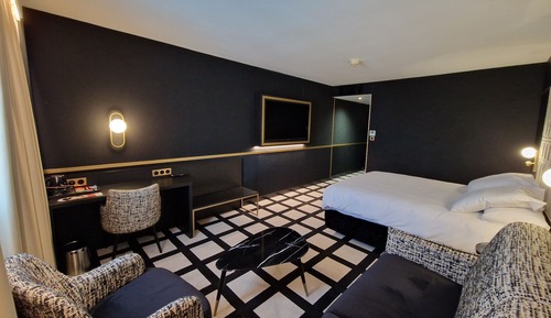 Habitación Deluxe, 1 cama doble con sofá cama