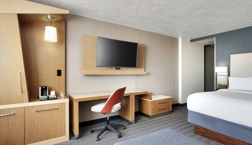 Habitación, 1 cama de matrimonio grande con sofá cama