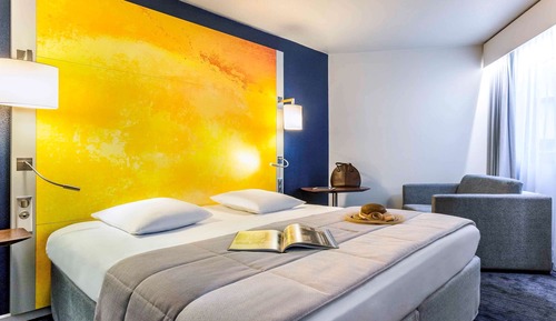 Habitación clásica doble, 1 cama doble con sofá cama