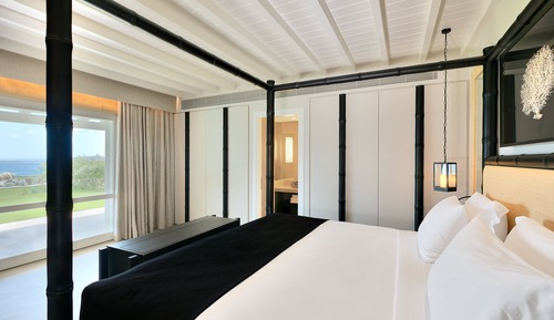 Suite de lujo, 1 cama doble, no fumadores, vistas al mar (Balcony)