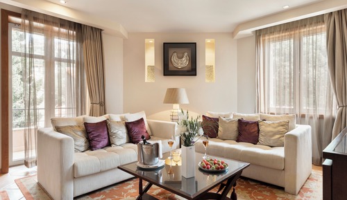 Suite, 1 cama de matrimonio grande, balcón (Or Terrace)